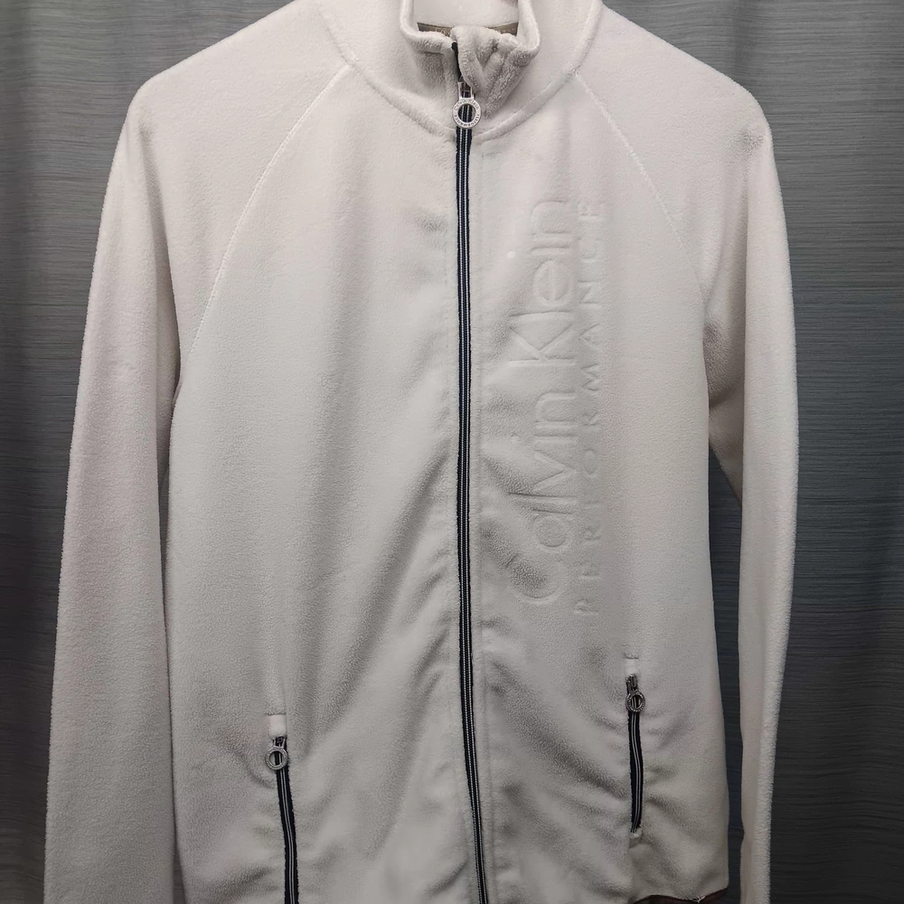 Sold     Calvin Klein White Puffer Jacket